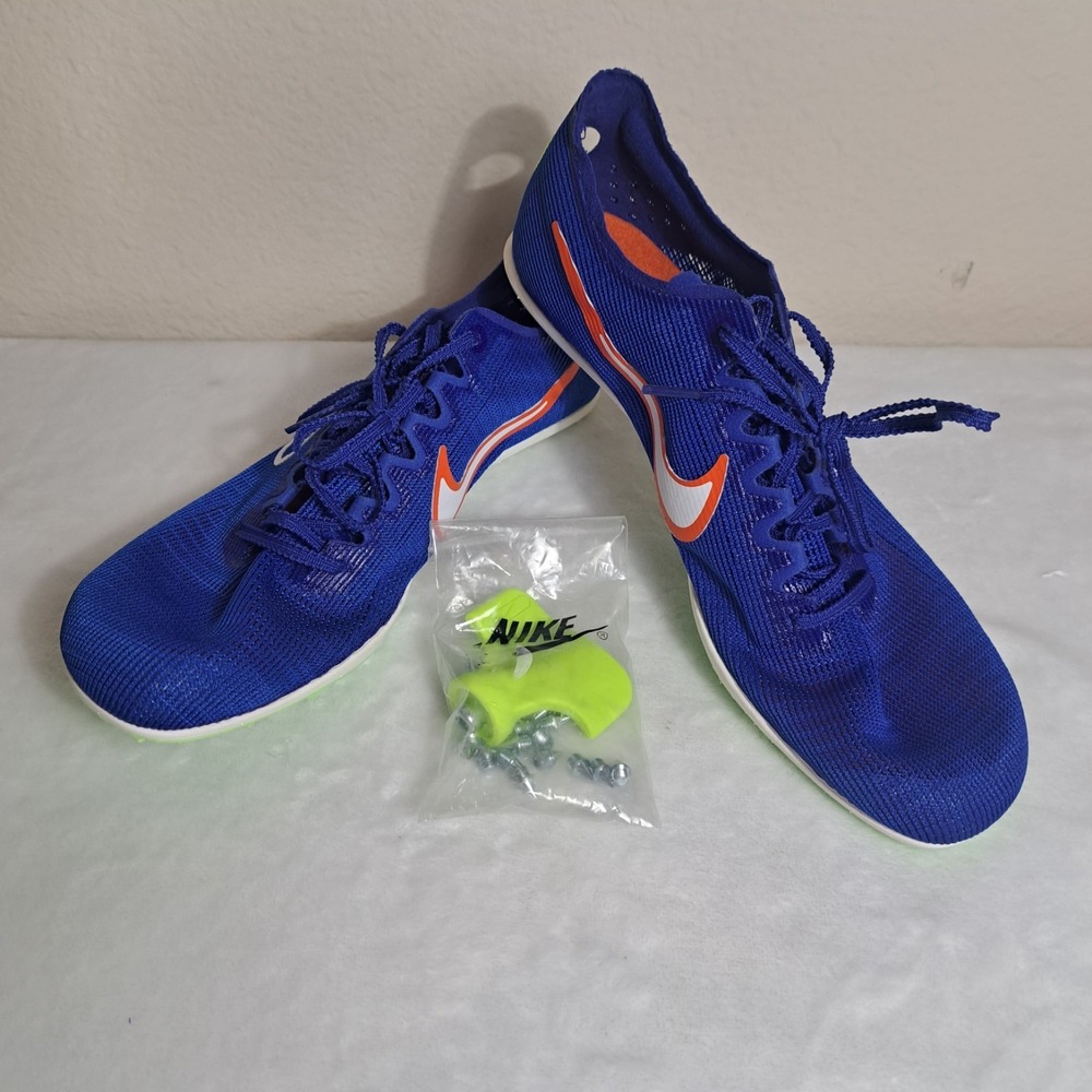 Nike Zoom Mamba 6 Track Field Distance Racer Blue Spikes DR2733-400, Mens 9.5 - Picture 3 of 10